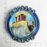 Knossos Crete Greece Fridge Magnet 3D Resin