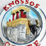 Knossos Crete Greece Fridge Magnet 3D Resin