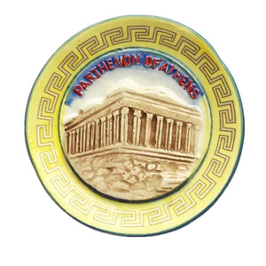 Parthenon Temple Athens Greece Fridge Magnet 3D Resin