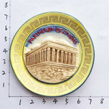 Parthenon Temple Athens Greece Fridge Magnet 3D Resin