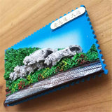 Dalian China Fridge Magnet 3D Resin