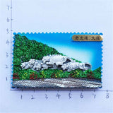 Dalian China Fridge Magnet 3D Resin