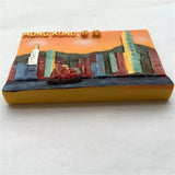 Hong Kong China Fridge Magnet 3D Resin