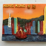 Hong Kong China Fridge Magnet 3D Resin