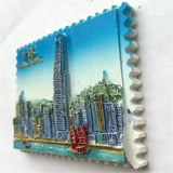 Hong Kong China Fridge Magnet 3D Resin