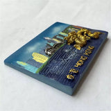 Dragon Hong Kong China Fridge Magnet 3D Resin