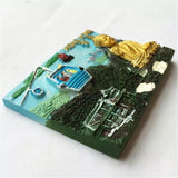 Hong Kong China Fridge Magnet 3D Resin