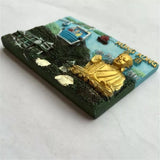 Hong Kong China Fridge Magnet 3D Resin