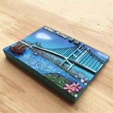 Hong Kong China Fridge Magnet 3D Resin