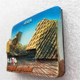 Shanghai China Fridge Magnet 3D Resin