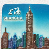 Shanghai China Fridge Magnet 3D Resin