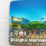 Shanghai China Fridge Magnet 3D Resin