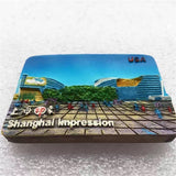 Shanghai China Fridge Magnet 3D Resin