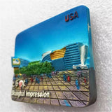 Shanghai China Fridge Magnet 3D Resin