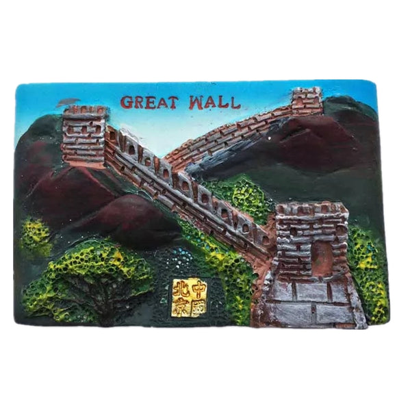 Great Wall Beijing China Fridge Magnet 3D Resin