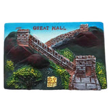 Great Wall Beijing China Fridge Magnet 3D Resin