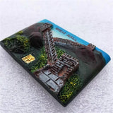 Great Wall Beijing China Fridge Magnet 3D Resin