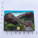 Great Wall Beijing China Fridge Magnet 3D Resin