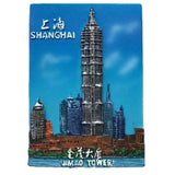 Shanghai China Fridge Magnet 3D Resin