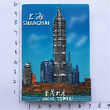 Shanghai China Fridge Magnet 3D Resin