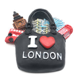 London England UK Fridge Magnet 3D Resin