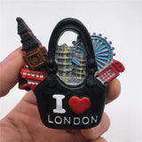 London England UK Fridge Magnet 3D Resin