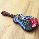 Barcelona Guitar Spain Fridge Magnet 3D Resin