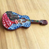 Barcelona Guitar Spain Fridge Magnet 3D Resin