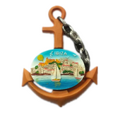 Ibiza Spain Fridge Magnet 3D Resin