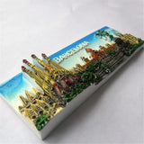 Barcelona Spain Fridge Magnet 3D Resin