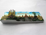 Barcelona Spain Fridge Magnet 3D Resin