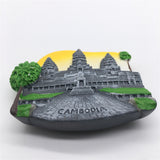 Angkor Wat Cambodia Fridge Magnet 3D Resin