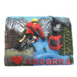 Andorra Fridge Magnet 3D Resin