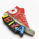 Ibiza Shoes Spain Fridge Magnet 3D Resin