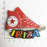 Ibiza Shoes Spain Fridge Magnet 3D Resin