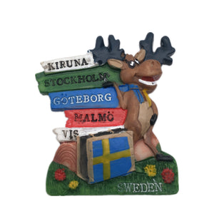 Sweden Fridge Magnet 3D Resin