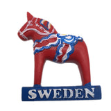 Dala Horse Sweden Fridge Magnet 3D Resin