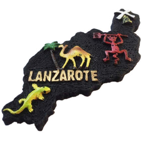 Lanzarote Spain Fridge Magnet 3D Resin