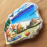 Mallorca Beach Spain Fridge Magnet 3D Resin