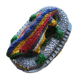 Guell Park Mosaic Lizard Barcelona Spain Fridge Magnet 3D Resin