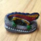 Guell Park Mosaic Lizard Barcelona Spain Fridge Magnet 3D Resin