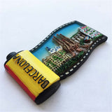 Barcelona Spain Fridge Magnet 3D Resin