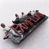 Pamplona Spain Fridge Magnet 3D Resin