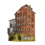 Cuenca Cliff House Spain Fridge Magnet 3D Resin