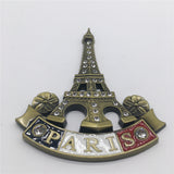 Eiffel Tower Paris France Fridge Magnet Metal Craft