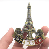 Eiffel Tower Paris France Fridge Magnet Metal Craft