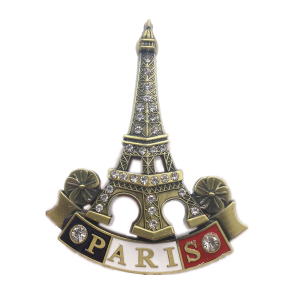 Eiffel Tower Paris France Fridge Magnet Metal Craft