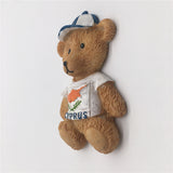 Bear Cyprus Fridge Magnet 3D Resin