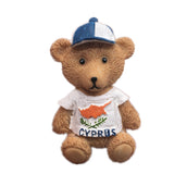 Bear Cyprus Fridge Magnet 3D Resin