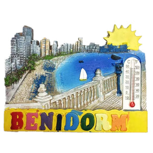 Benidorm Spain Fridge Magnet 3D Resin